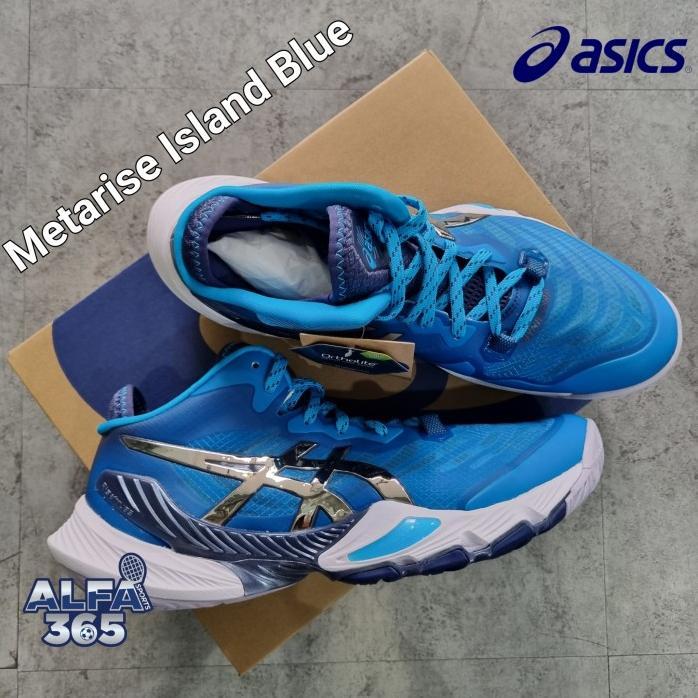 Gambar Hemat Sepatu Voli Asics Metarise 2023 Island Blue/Pure Silver - 41.5 dari vyann store undefined Tokopedia