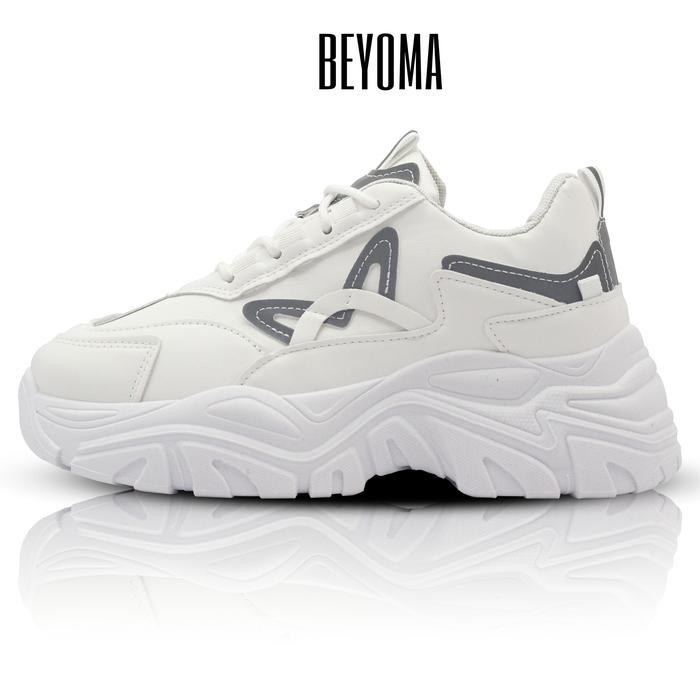 Gambar SEPATU BEYOMA SPORT SNEAKERS RUNNING WANITA COD GROSIR BYM069 - Biru, 39 dari BEYOMA undefined 4 Tokopedia