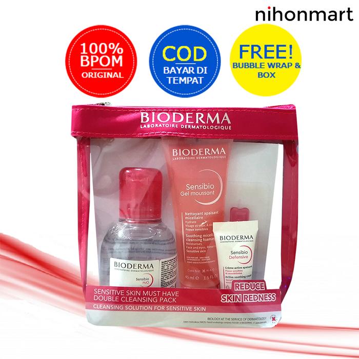 Gambar Bioderma Sensitive Skin Must Have Double Cleansing Pack dari nihonmart undefined Tokopedia