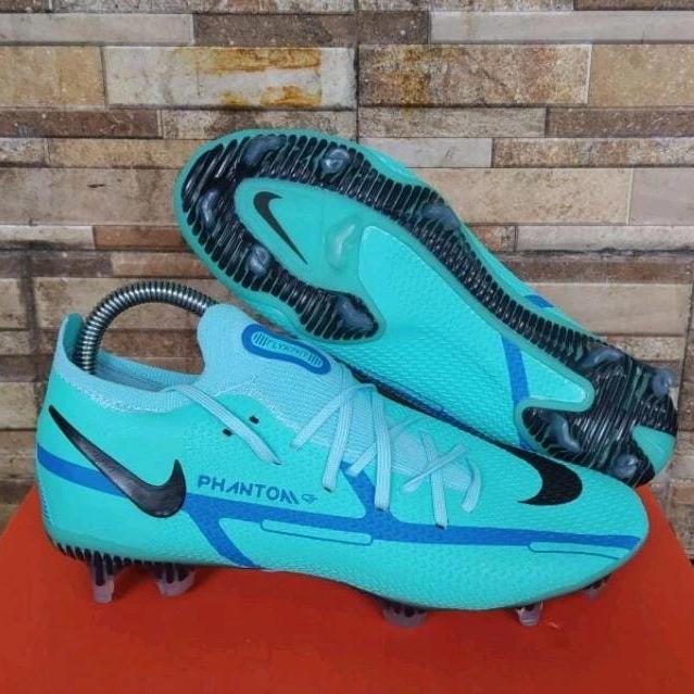 Jual Sepatu Bola Nike Phantom GT2 Elite Aqua Blue Fg-sepatu bola