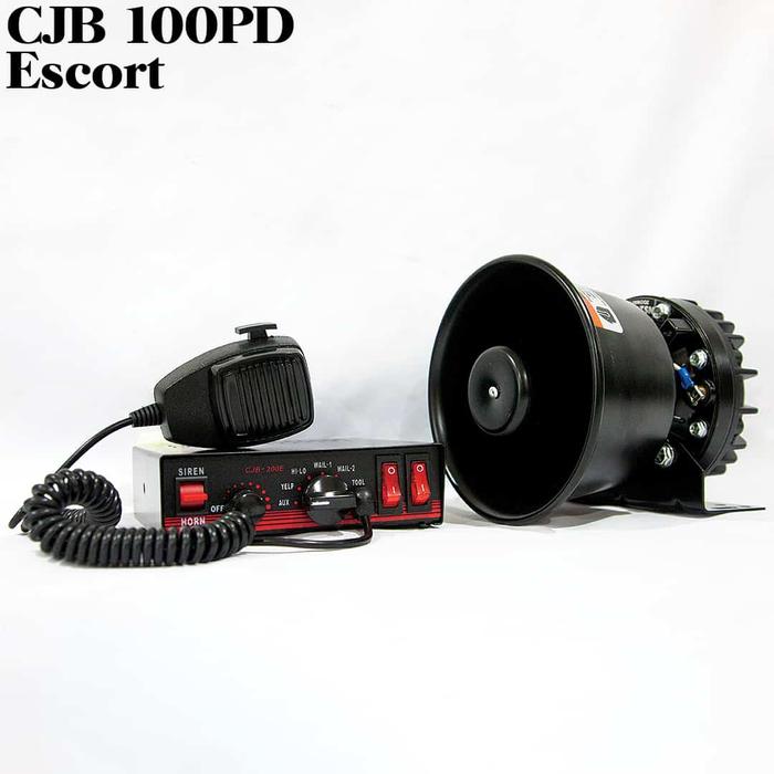 Gambar Escort Sirine Polisi/Patwal/Toa Amply Ambulance 100 Watt/CJB100PD - TOA BULAT dari Sentra Otomart undefined Tokopedia