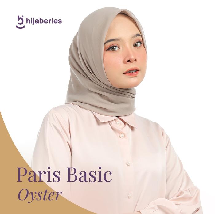 Gambar HIJABERIES Kerudung Segi Empat Jilbab Paris Jadul ELFINITY - Paris Ori - Oyster dari ELFINITY GALLERY undefined Tokopedia