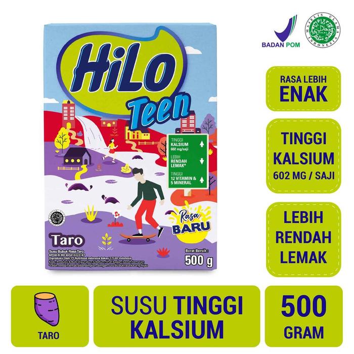 Gambar Hilo Teen Taro 500 Gr - Susu Tinggi Kalsium dari jualankumart undefined Tokopedia