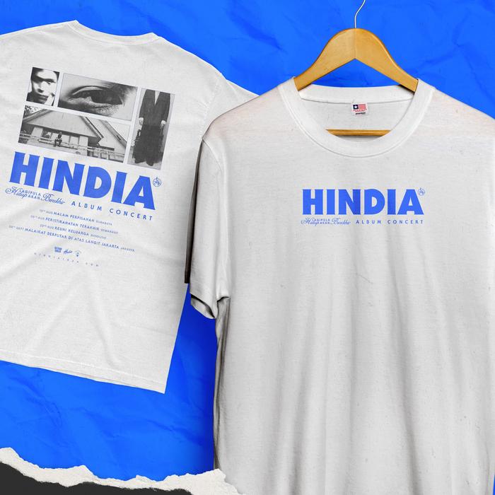 Gambar KAOS TSHIRT HINDIA ALBUM AND CONCERT PREMIUM - HINDIA-B, XXL dari rudisign undefined Tokopedia