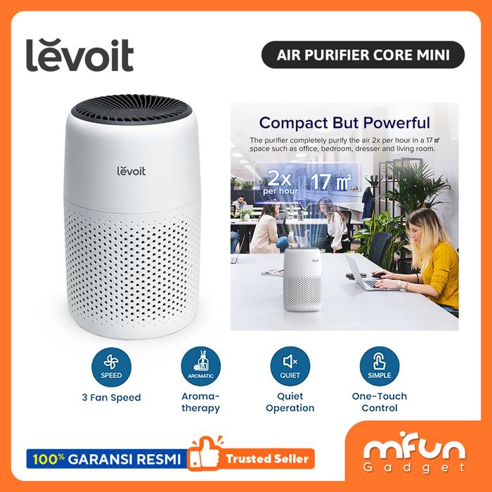 Gambar Levoit Core Mini Desktop Air Purifier with Fragrance Diffuser LAP-C161 dari MiFun Living undefined Tokopedia