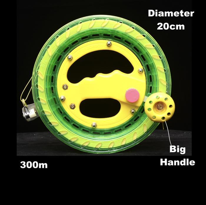 Gambar GULUNGAN SENAR LAYANG LAYANG DEWASA BAHAN PLASTIK ABS+ SENAR 100M - 20CM-HIJAU dari Kagawa Fishing undefined Tokopedia