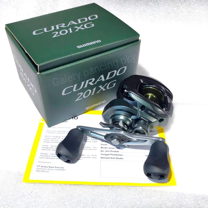 harga shimano curado 201 xg Shimano Curado 201 hg/xg 2023 - xg di Galery Pancing Pky