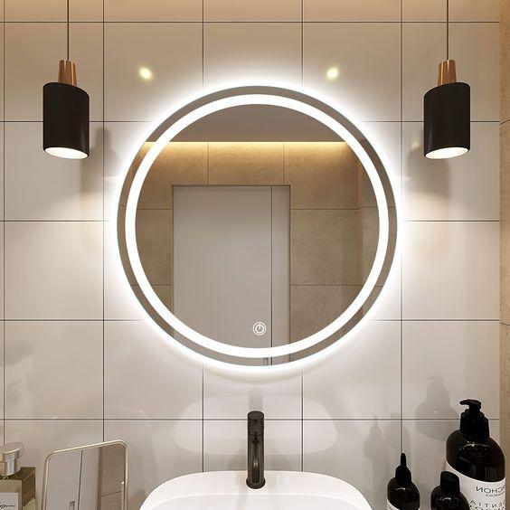 Gambar Kaca Cermin Invinity (Back Light) - CIRCLE dari GRIYA GLASS undefined 4 Tokopedia