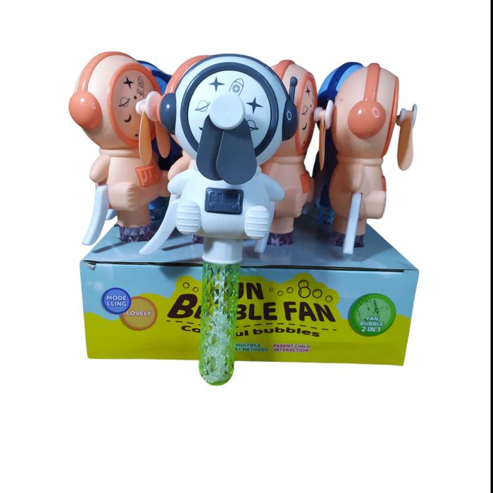 Gambar Kipas angin Anak Karakter Dan Gelembung Bubble Fan Manual Lucu - astronot putih dari KULAK AN undefined Tokopedia