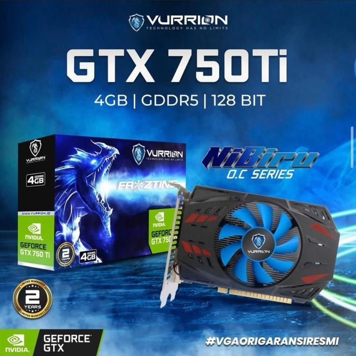 Jual VGA GTX 750 Ti GB GDDR5 Kota Bandung Kreasie Computama - Main Image