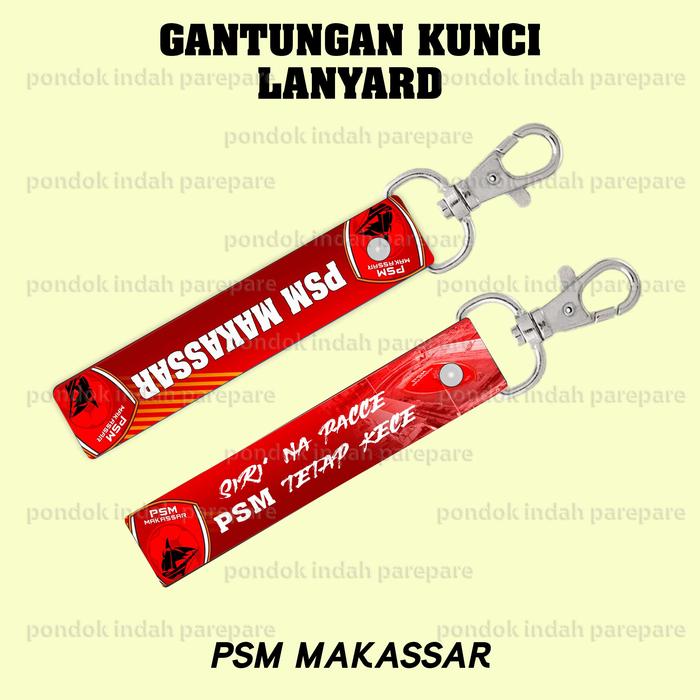 Gambar Gantungan Kunci Lanyard tema PSM Makassar - PSM 15 dari Percetakan Pondok Indah undefined 3 Tokopedia