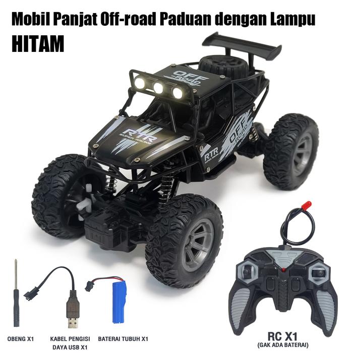 Gambar Mainan Mobil Remote Kontrol Besar Mobil Remote Control Mobil Rc Car - model-hitam dari kidditoy undefined Tokopedia