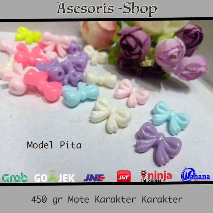 Gambar Mote Karakter | Mote Karakter Love Kupu Kupu Bintang Permen isi 450gr - Pita dari Asesoris-shop undefined Tokopedia