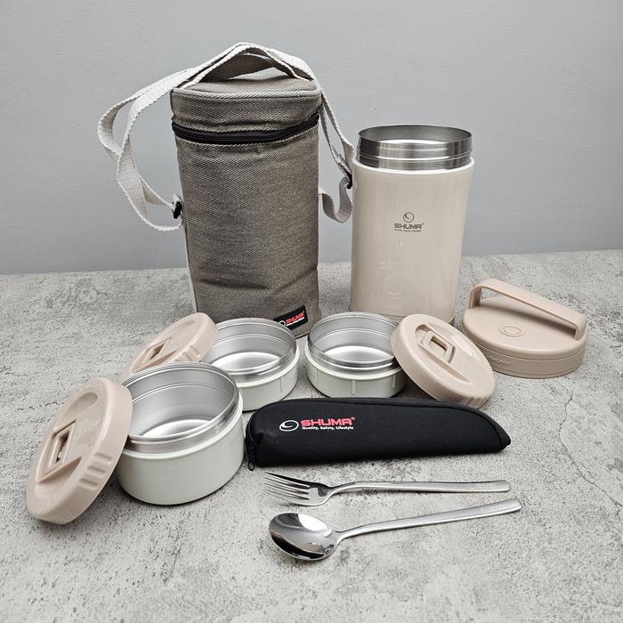 Gambar Termos Bekal-Rantang-Lunch Box Shuma 1.700ml LBZ-1703 (00142.01550) dari Leo Online Shopping undefined Tokopedia