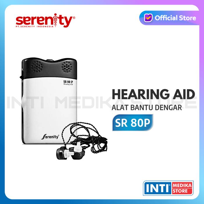 Gambar SERENITY - Hearing Aid Pocket Rechargeable SR-80P | Alat Bantu Dengar - Alat SR-80P dari INTI MEDIKA STORE undefined Tokopedia