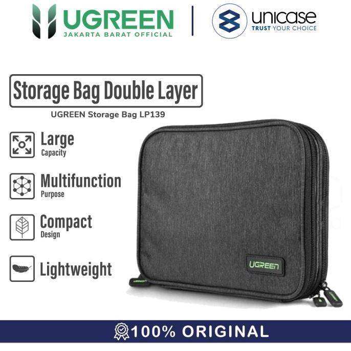 Gambar ((Dijual)) Tas / Pouch Organizer Aksesoris Ugreen Storage / Hand Bag - Gray dari hasanF undefined Tokopedia