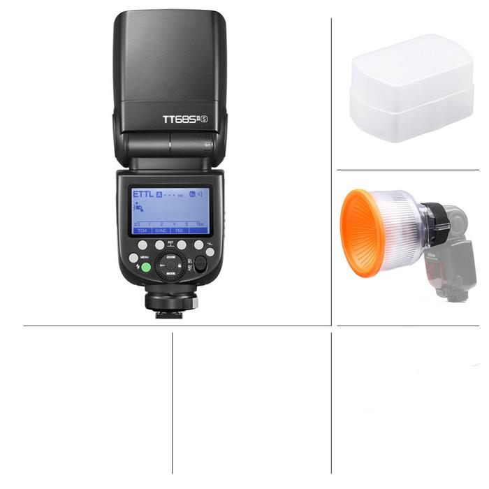 Godox TT685IIS Flash TTL Compatibile Con Sony – Compatto E Potente Per Fotocamere Mirrorless E DSLR