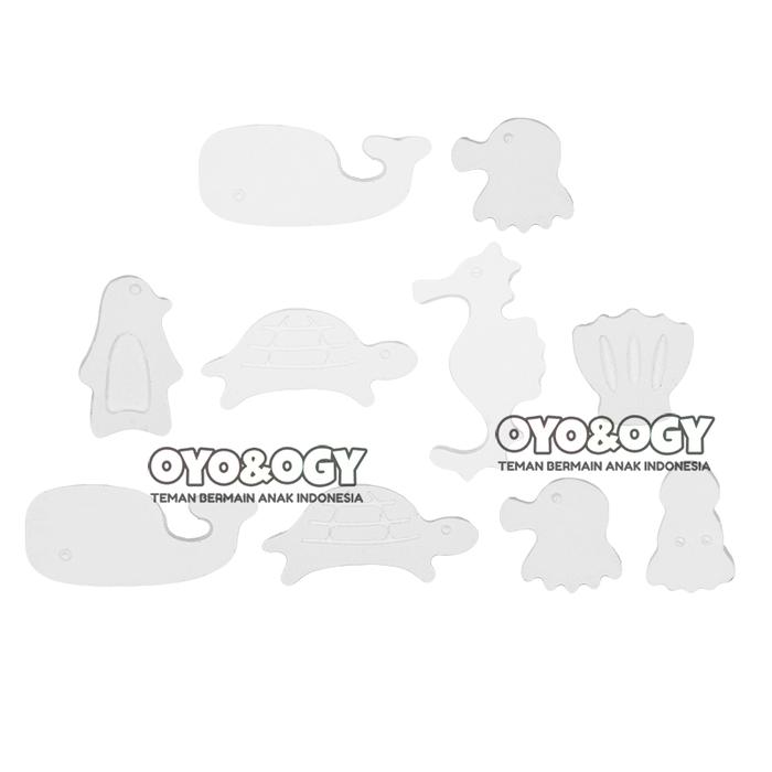 Gambar Mainan Edukatif Anak Isi 10 DIY Gypsum Color Painting Mewarnai Patung - Hewan Laut dari OyoOgy undefined Tokopedia