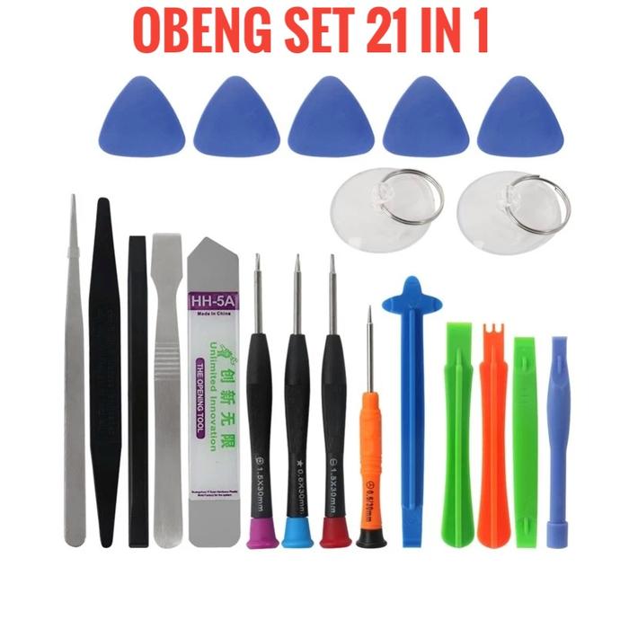 Gambar Alat Reparasi Hp Smartphone Obeng Tools Set 21 ini 1 dari 168acc shop undefined Tokopedia