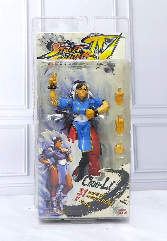 NECA Street Fighter Serie 2 Chun-li 18cm - Brinquedos e