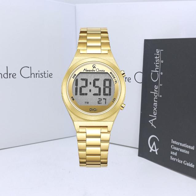 Gambar JAM TANGAN WANITA AC DIGITAL 9385 STAINLESS STEEL - BGPIV dari CITY TIME MAKASSAR undefined Tokopedia