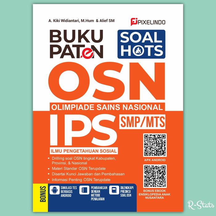 Gambar Buku Soal Olimpiade IPS SMP Latihan Soal dan Pembahasan OSN KSN dari R-Stats Bookstore undefined Tokopedia