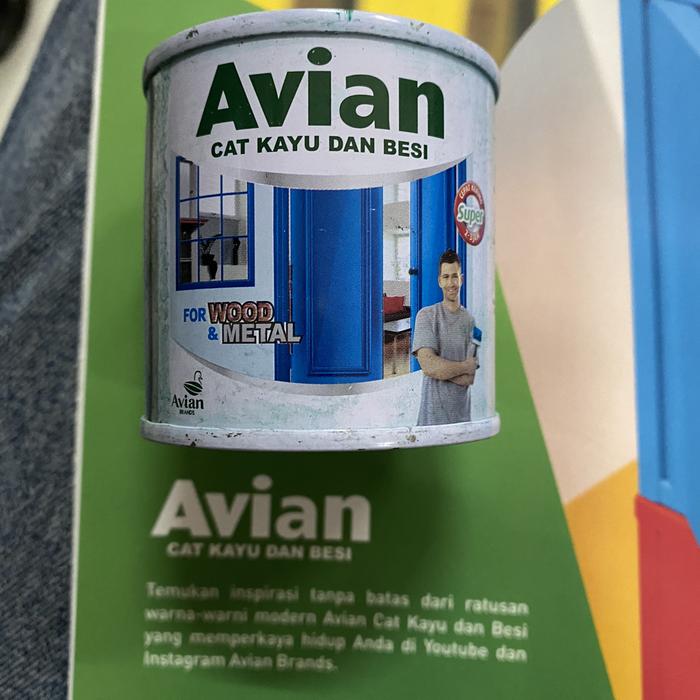 Jual Cat minyak avian 100 cc/ cat kayu besi/ cat kecil/ cat abu/ avian ...