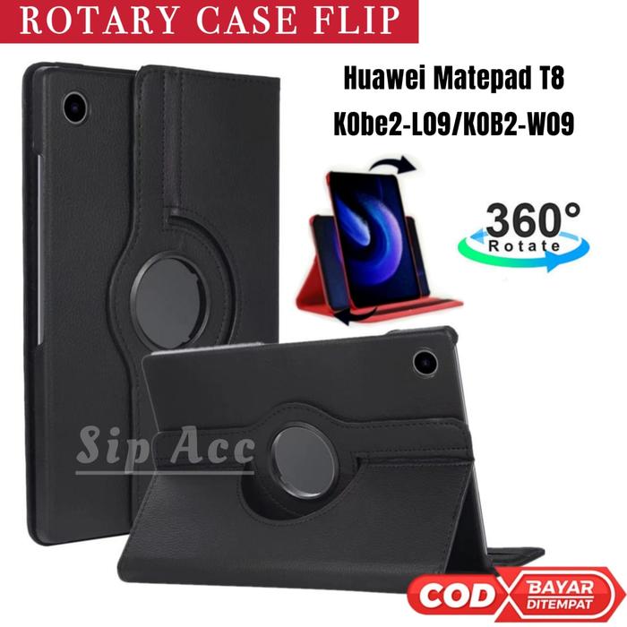 Gambar Flip Case Huawei Matepad T8 2020 Book Cover Rotary Casing Standing - Rotary Case dari Sip Acc undefined Tokopedia