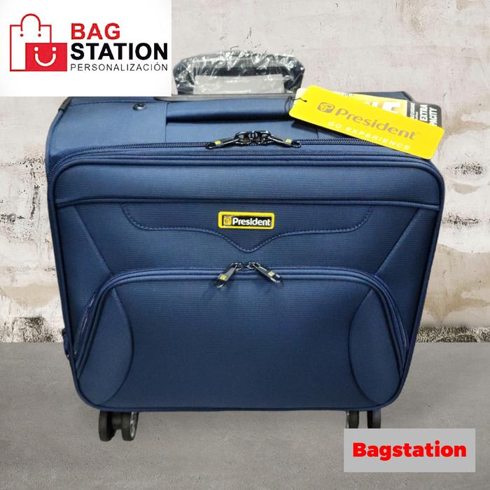 Gambar KOPER CABIN PRESIDENT 4 RODA TSA LOCK ORIGINAL TAS TRAVEL TAS PAKAIAN - Biru dari BAGSTATION.ID undefined Tokopedia