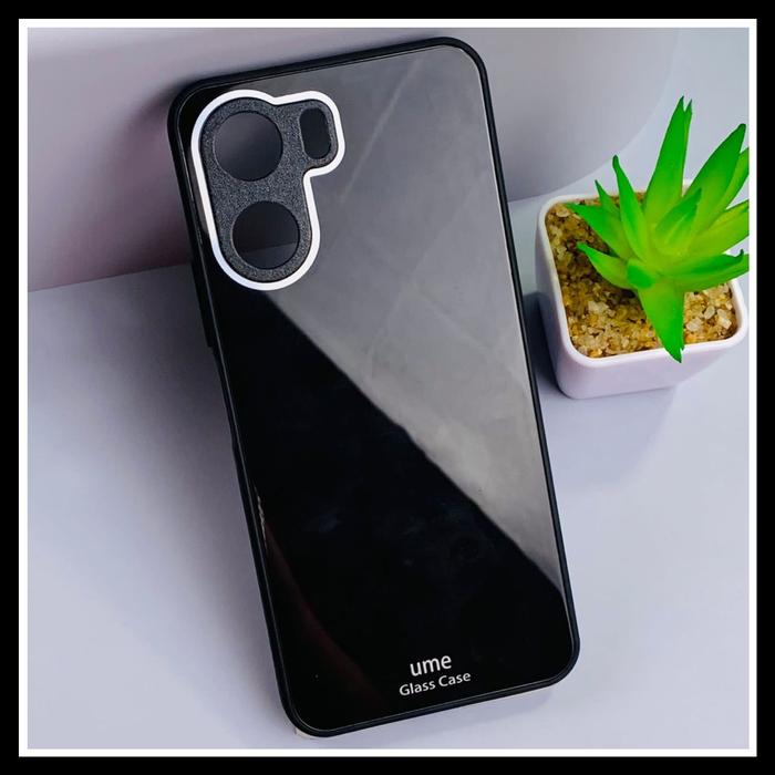 Gambar Case For Vivo Y16 4G 2022 Crystal Glass Original Case Hard Casing Soft Tempered - HITAM., VIVO Y16. dari T-ORIGINAL STORE undefined Tokopedia