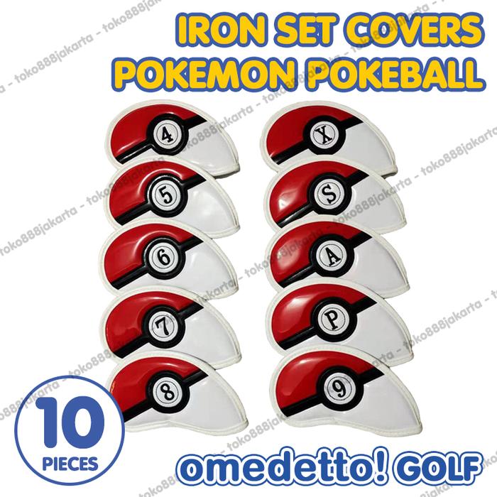 Gambar GOLF IRON SET COVER POKEMON PIKACHU HIGH QUALITY - POKEBALL dari TOKO 888 JAKARTA undefined Tokopedia