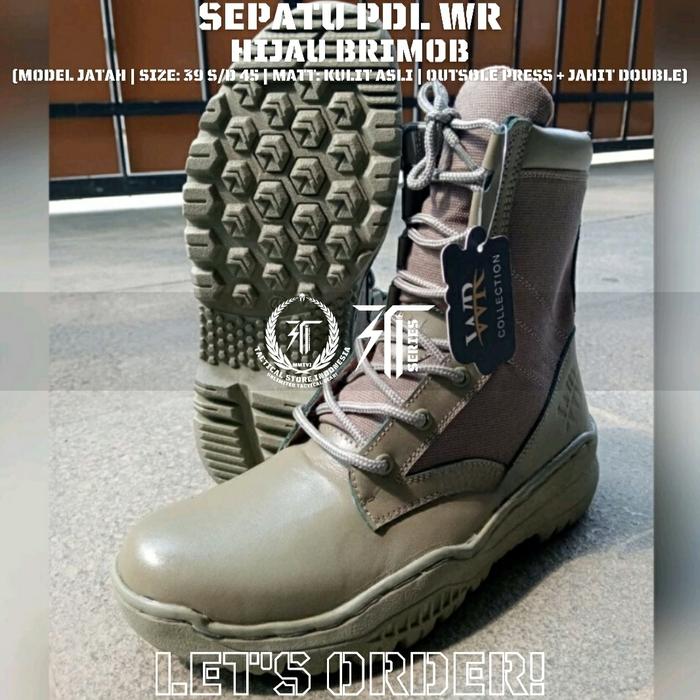 Gambar NEW RELEASE! SEPATU PDL WR HIJAU 2810 dari tacticalstoreindonesia undefined Tokopedia