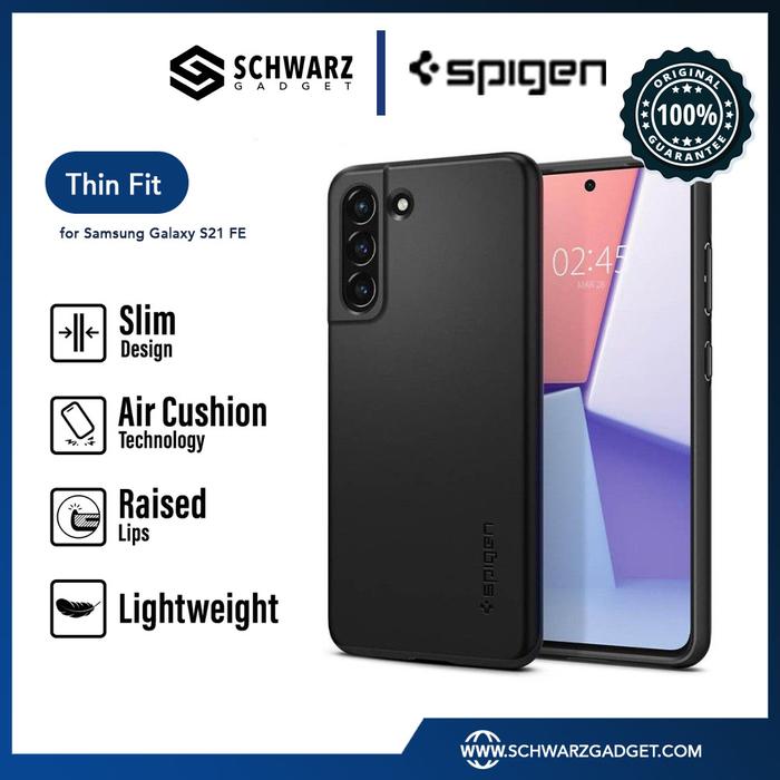 Gambar Case Samsung Galaxy S21 FE Spigen Thin Fit Slim Casing Original dari schwarz gadget surabaya undefined Tokopedia