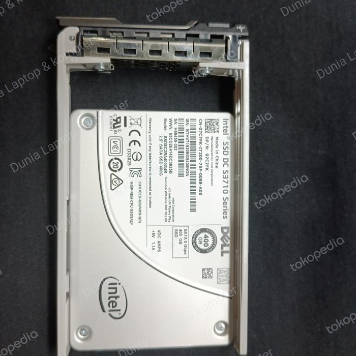 Sata Intel Dc S3710 400gb Jual Intel SSD DC S3710 Series 400GB