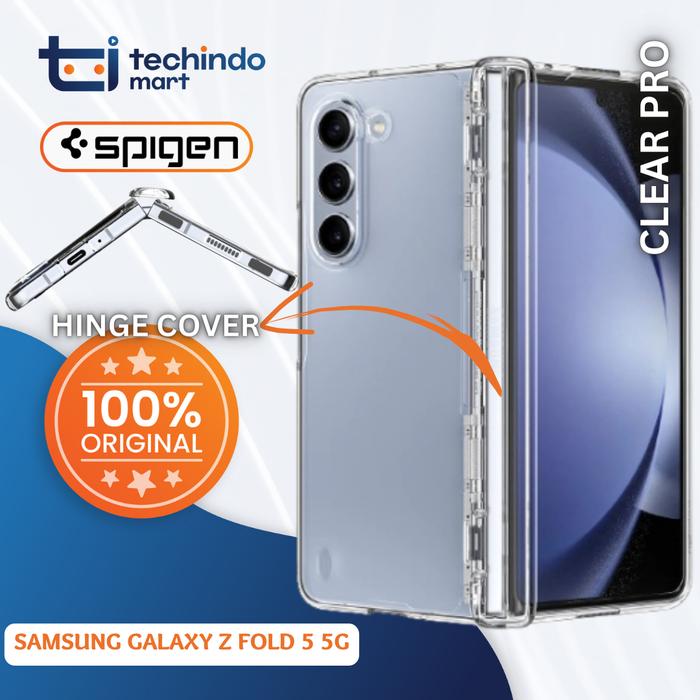 Gambar Case Samsung Galaxy Z Fold 5 Spigen Thin Fit Pro Slot Pen Slim Casing - CLEAR PRO dari techindo mart undefined Tokopedia