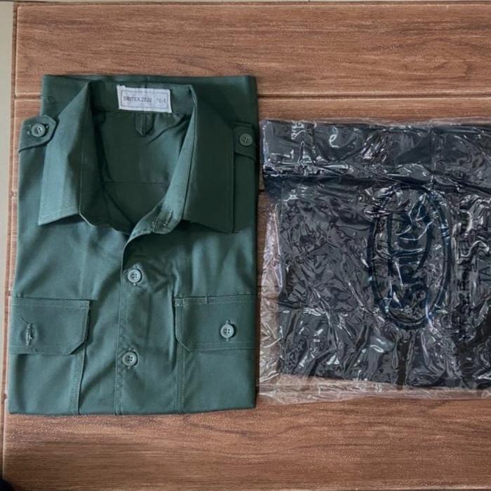 Gambar Baju Seragam PDH TNI AD Siritex & 888 setelan Baju Jatah Asli TNI AD - Satu stel dari RKTACTICALGEAR 2 undefined Tokopedia