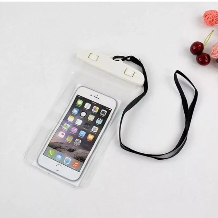 Gambar Case HP Waterproof 7 Inch - Putih dari Arllis Store undefined Tokopedia