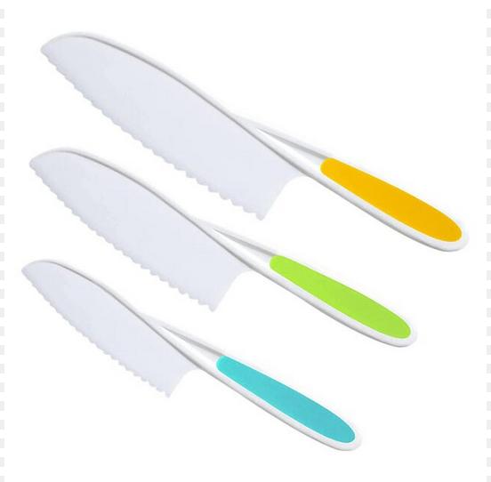 Gambar Pisau Anak Practical Life Skills Training - 1SET isi 3pisau dari My Own Flashcards undefined Tokopedia