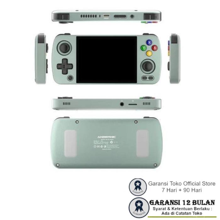 Gambar ANBERNIC RG405M Handheld Video Game Console Android System Portable - Grey, SD Card 128GB dari ANBERNIC Official Store undefined Tokopedia