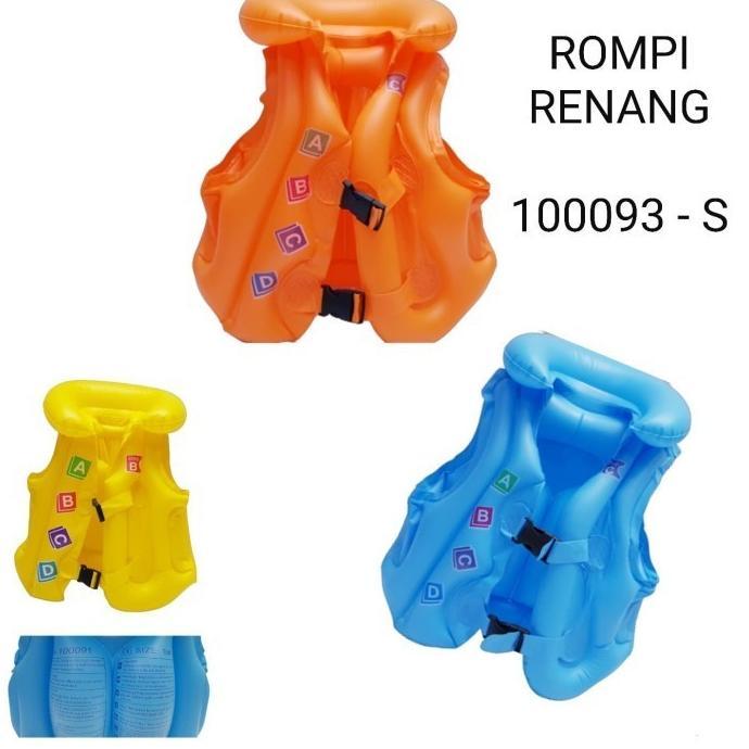 Gambar Rompi Renang Pelampung Anak Swim Vest Swimming ukuran L - ROMPI S dari Grandblue_ undefined Tokopedia