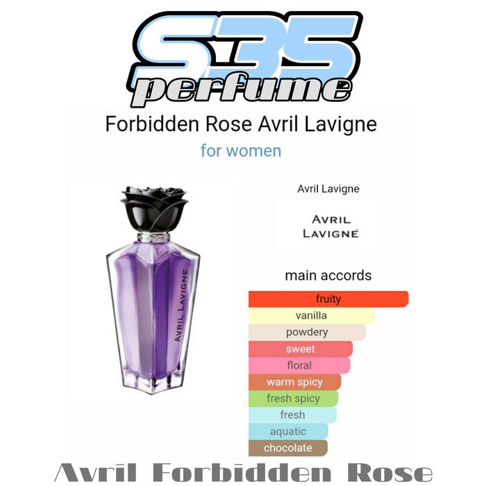 Lavigne Forbidden Harga Perfume Forbidden Rose Original Parfume