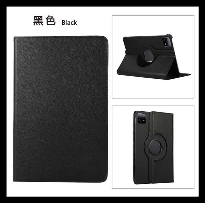 Gambar Xiaomi Pad 6 / 6 Pro Book Rotary Hard Case Casing Flip Cover Leather - HITAM., XIAOMI PAD 6 dari Original Shop Nillkin undefined Tokopedia