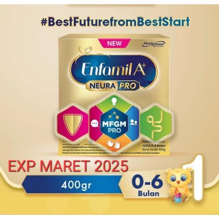 Gambar ENFAMIL A + 1 2 400 GRAM/ 400gr/A+1/A+2/Tahap 1 2 - 0-6bln dari Dream_Catcher. undefined 3 Tokopedia