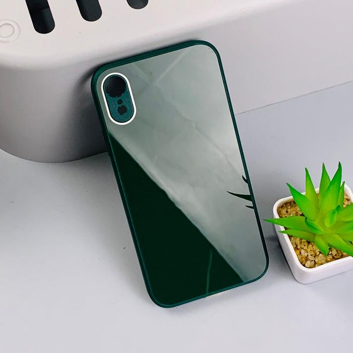Gambar Iphone X / XR 6.1 Crystal Glass Original Hard Case Casing Soft Cover - HIJAU TUA, IPHONE XR 6.1 dari Original Shop Nillkin undefined Tokopedia