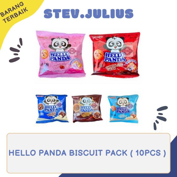 Gambar Hello Panda Biscuit Pack 10X6Gr - Coklat dari Ltpa undefined Tokopedia