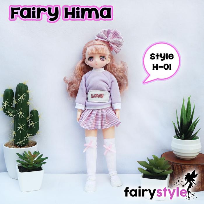 Gambar Boneka Fairy Hima BJD Ukuran 1/6 (30cm) - Fairystyle - H-01 dari Fairy Style Doll undefined Tokopedia