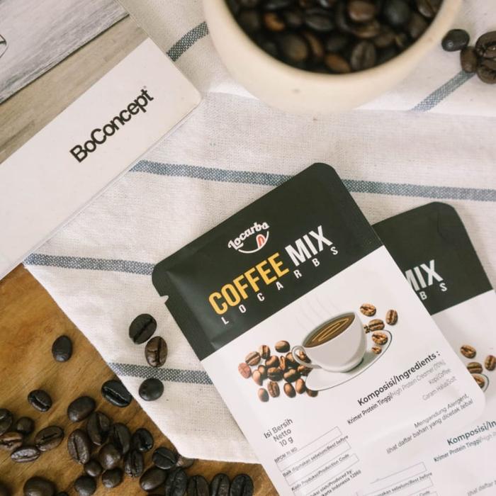 Gambar Kopi Mix Keto locarb rendah kalori Sugar Free 1 Sachet dari SolusiFood Keto undefined Tokopedia