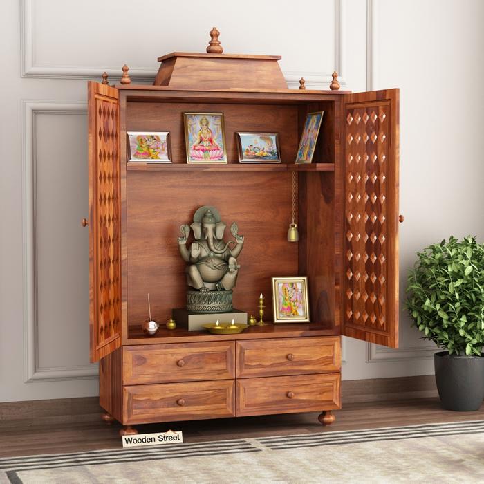 Gambar wooden temple for home dari PINARAX CUSTOM FURNITURE undefined Tokopedia