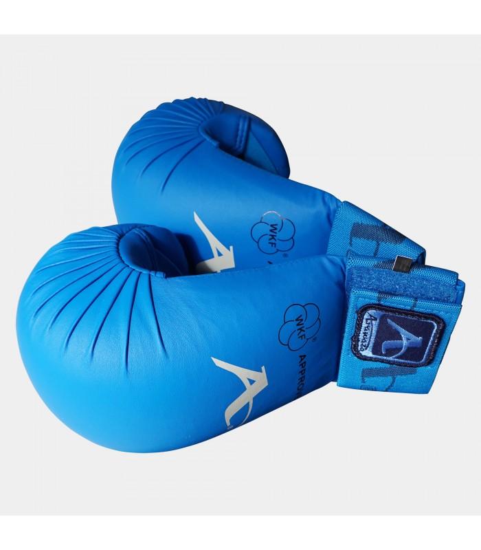Gambar Sarung Tangan Karate Arawaza PU / Gloves Karate Arawaza Hand Protector - Biru, XL dari Vanbridd undefined Tokopedia