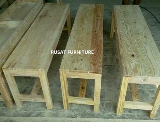 Gambar CUSTOM BANGKU POLOS PANJANG - 120x40x45cm dari PUSAT FURNITURE1 undefined Tokopedia